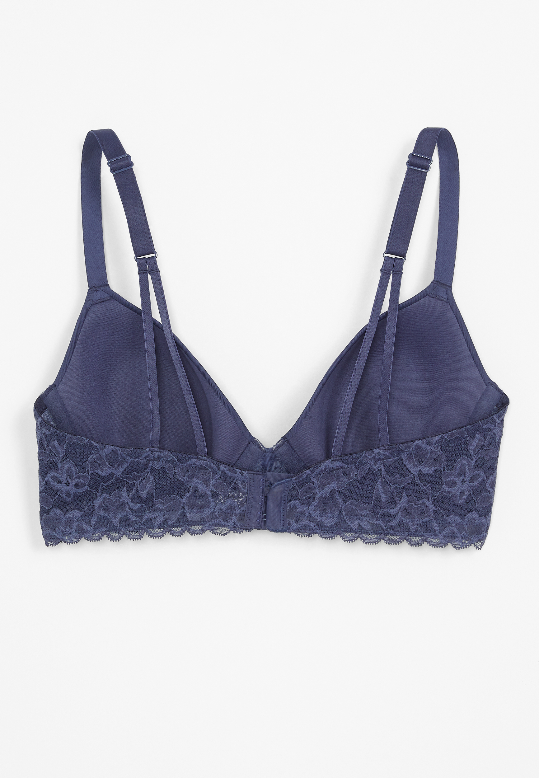 SmoothBliss Demi Lace Trim Underwire Bra