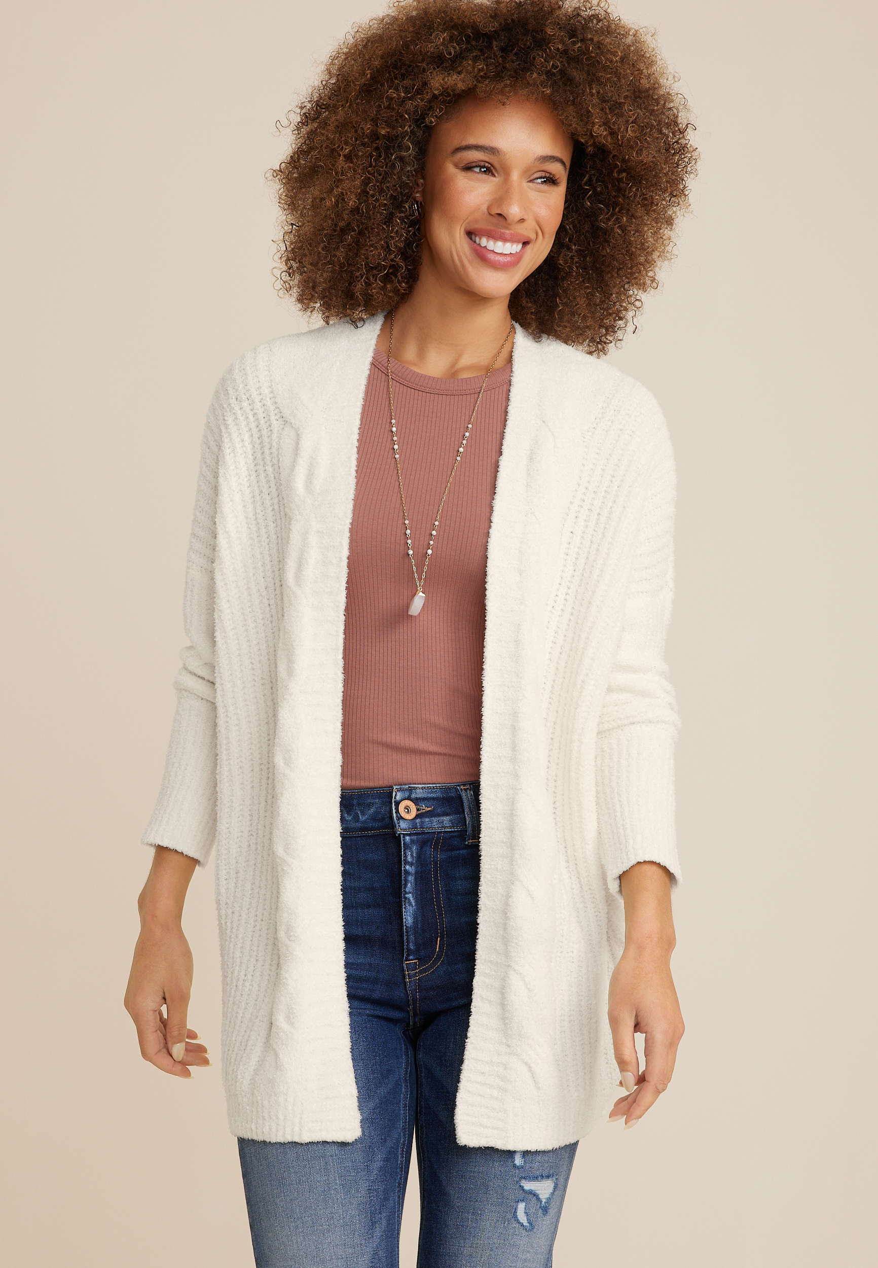 Teddy Sherpa Cardigan