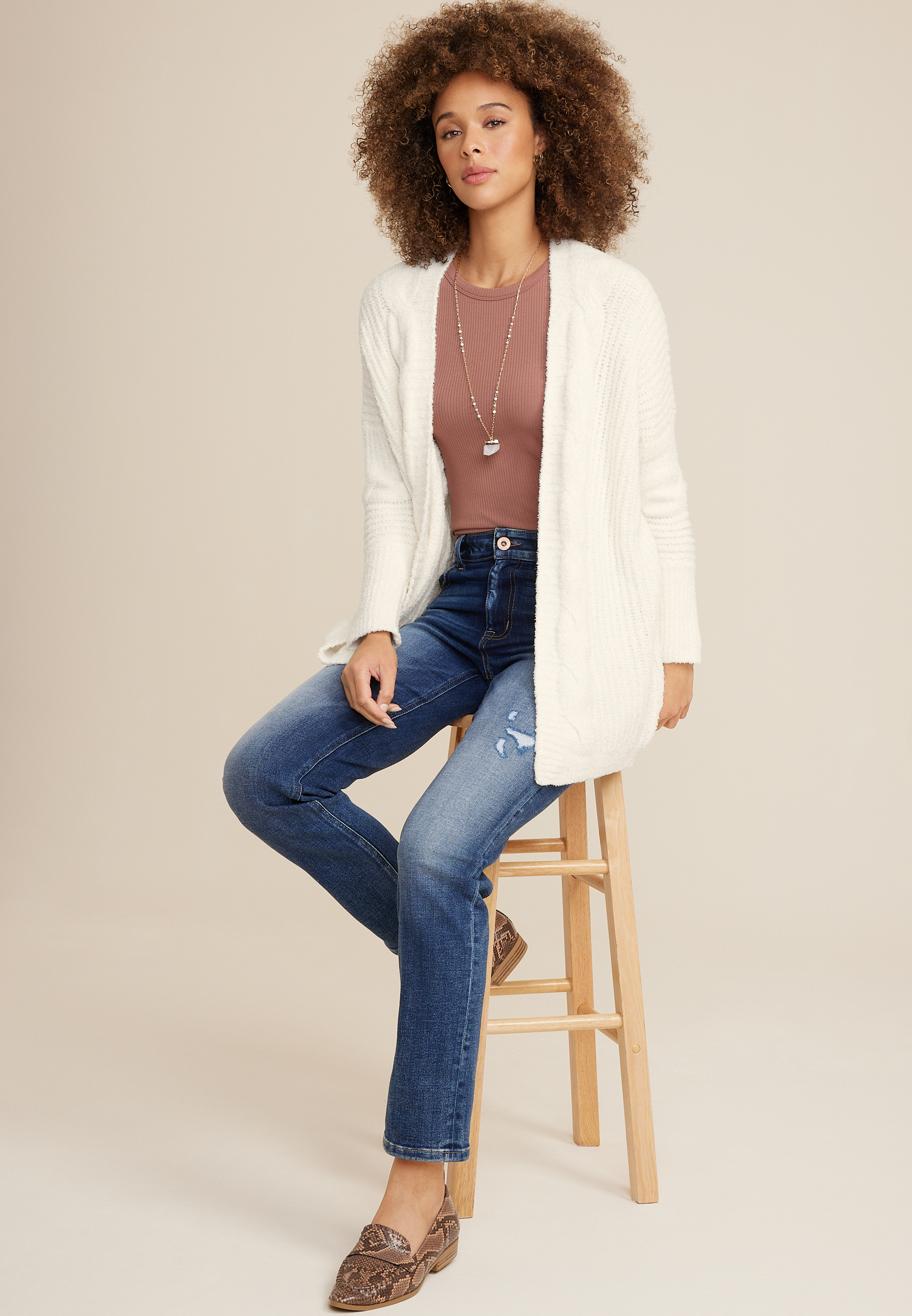 Teddy Sherpa Cardigan