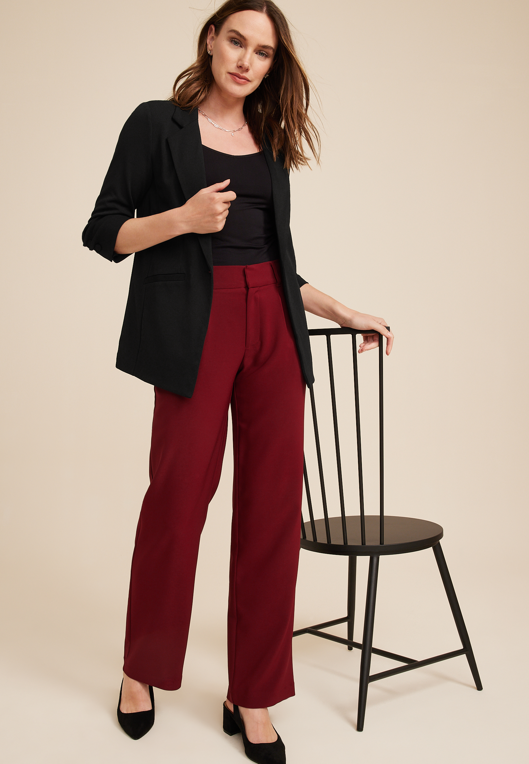 Black Evergo Blazer, C106, large