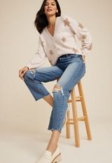 Tinsel Star Button Down Cardigan, C1008, small