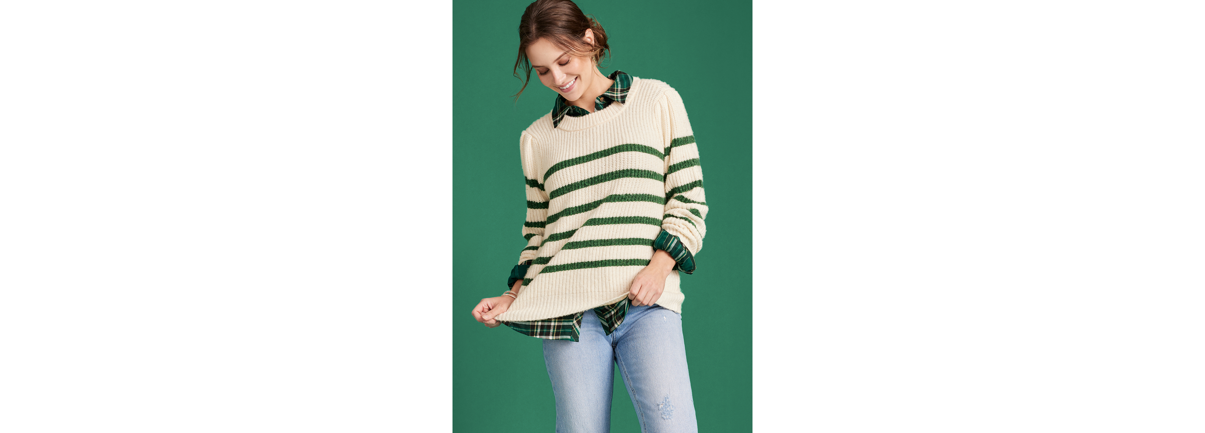 Summit Striped Sweater