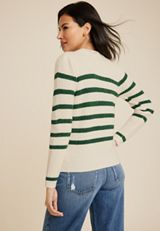 Summit Striped Sweater, C8779, small