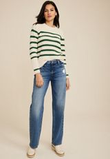 Summit Striped Sweater, C8779, small