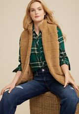 Cabin Plaid Button Up Shirt, C3409, small