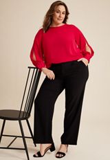 Plus Size Fallon Blouse, C9392, small