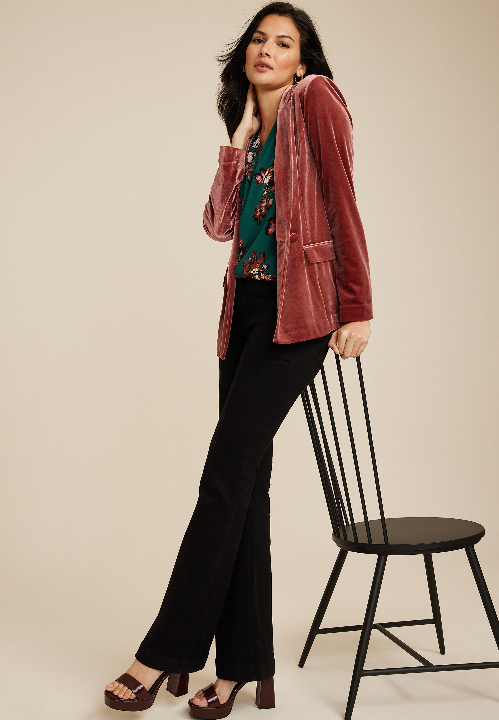 Floral Tunic Blouse, C3409, large