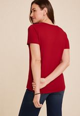 Elf Graphic Tee, REBEL RED, small