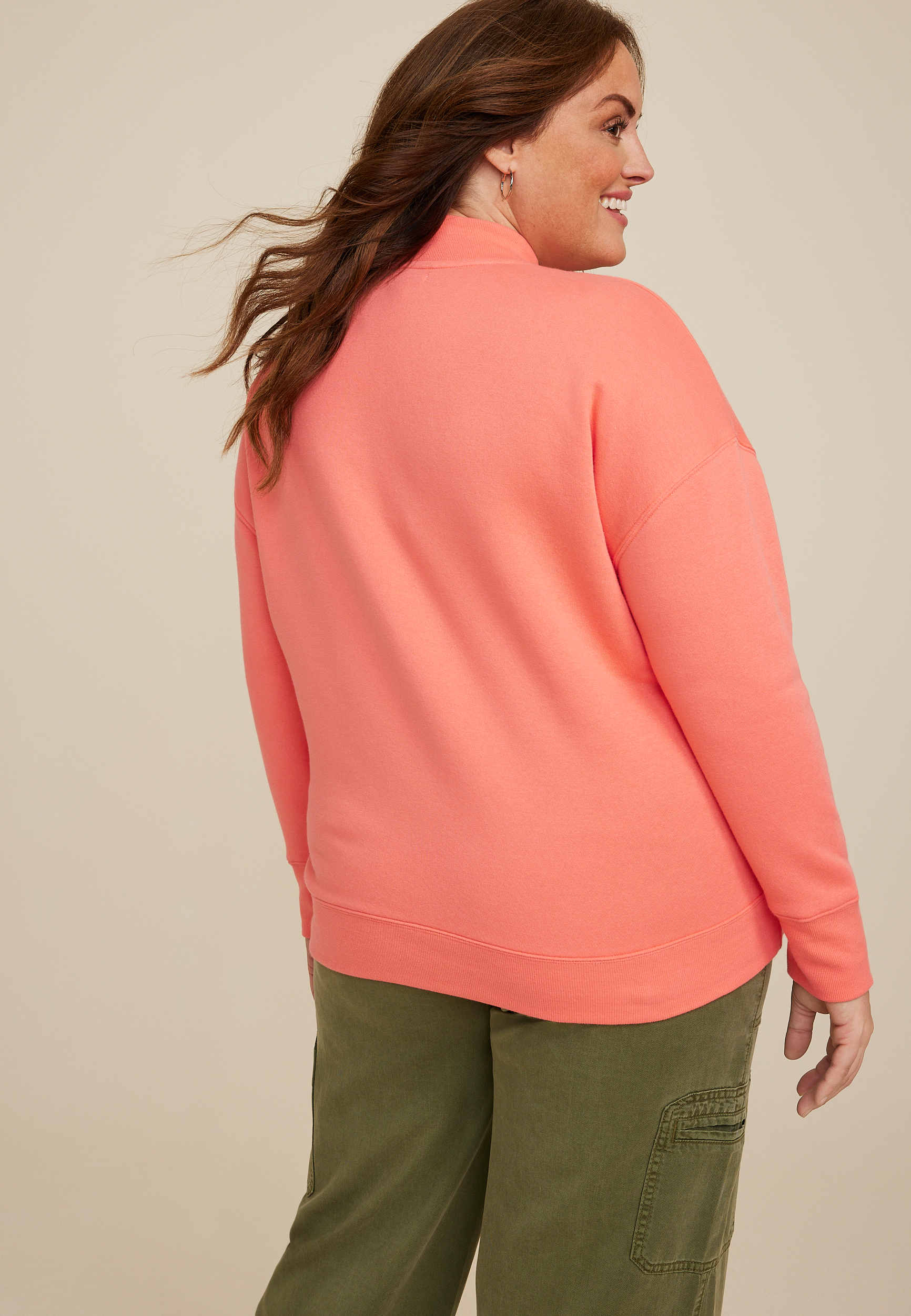 Plus Size Merry Sweatshirt, C9334, large