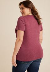 Plus Size Chillin With My Gnomies Graphic Tee, C9179, small