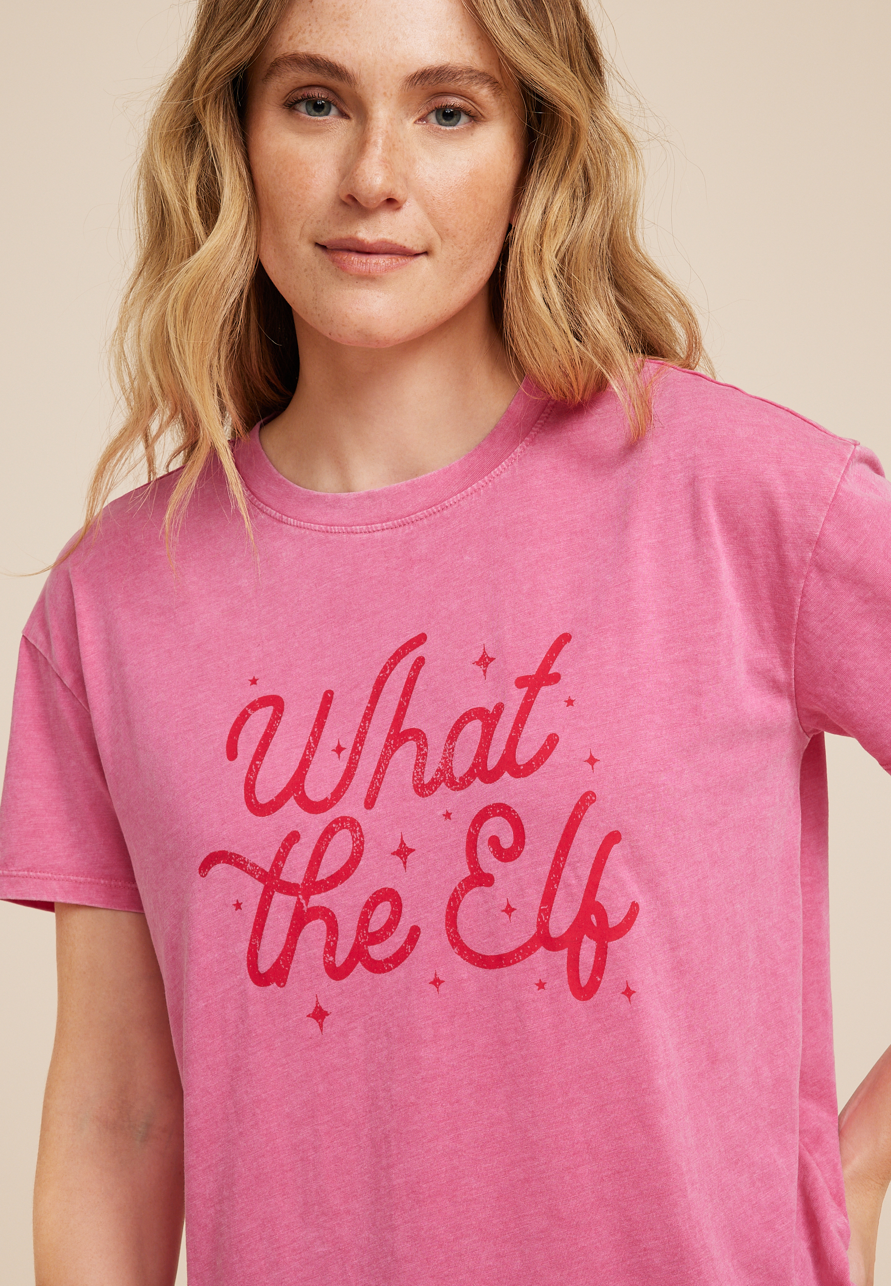 What The Elf Graphic Tee, C9208, large