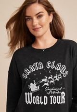 Santa Claus World Tour Sweatshirt, C106, small
