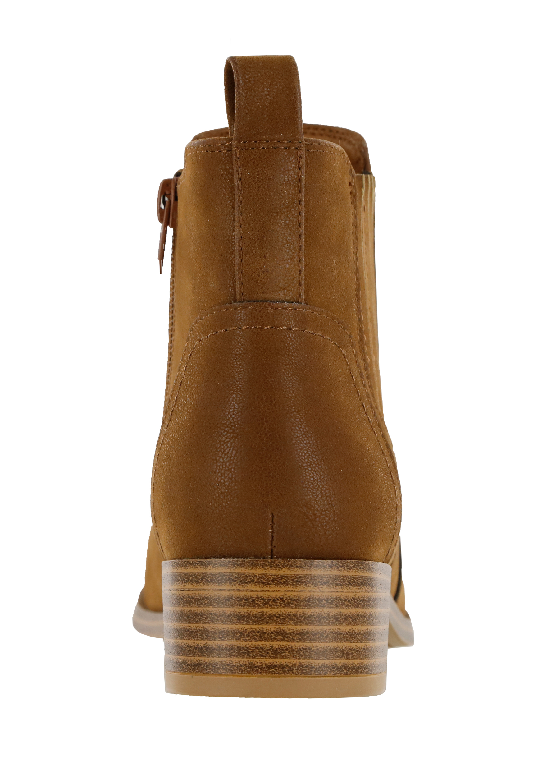 MIA&trade; Semmie Finger Gore Ankle Boot, COGNAC, large