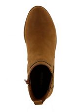 MIA&trade; Semmie Finger Gore Ankle Boot, COGNAC, small