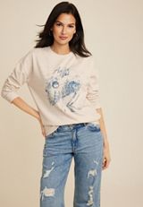 Apres Ski Sweatshirt, LIGHT OATMEAL HEATHER, small