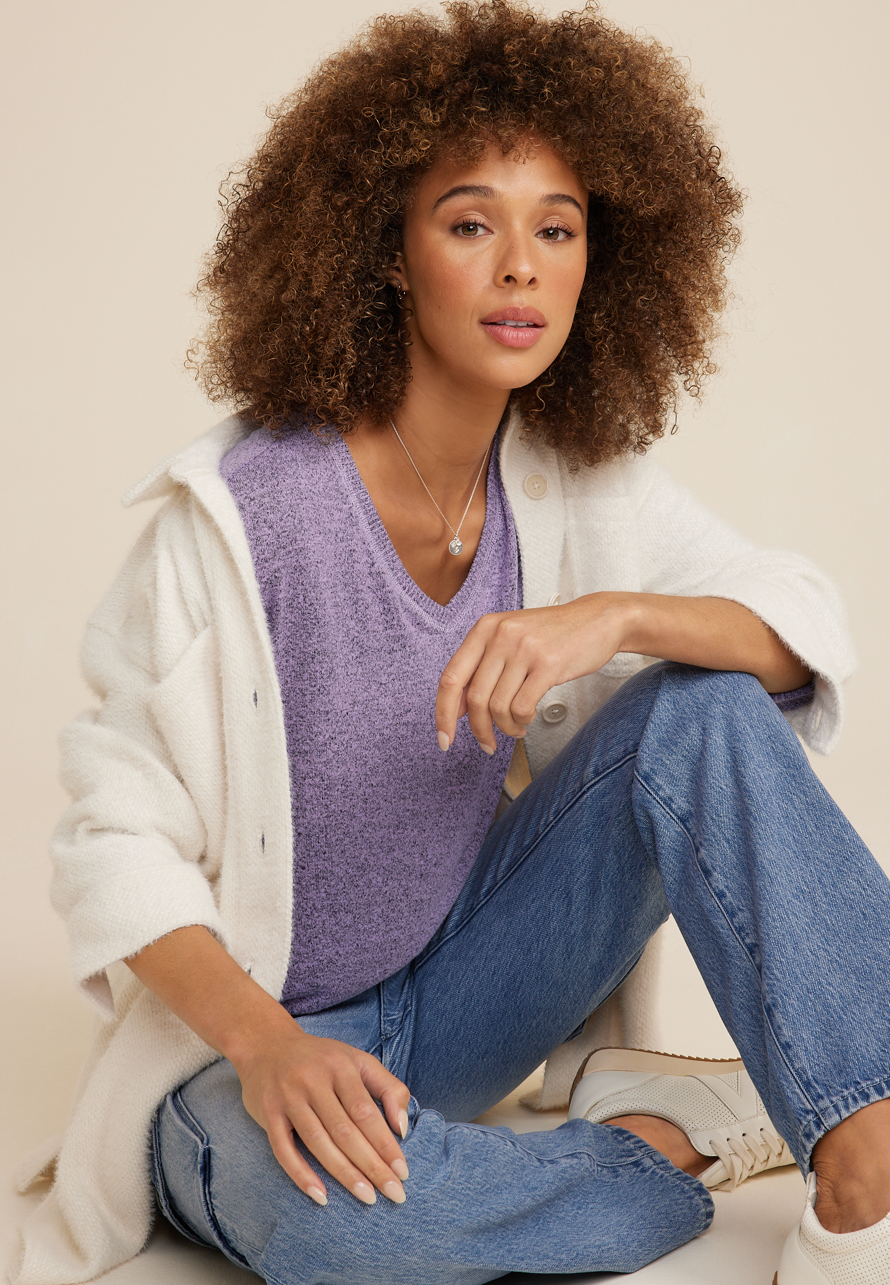 24/7 Victoria Long Sleeve Tee, C8247, large