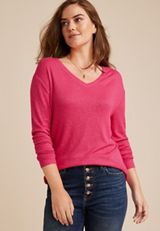 24/7 Victoria Long Sleeve Tee, C4657, small