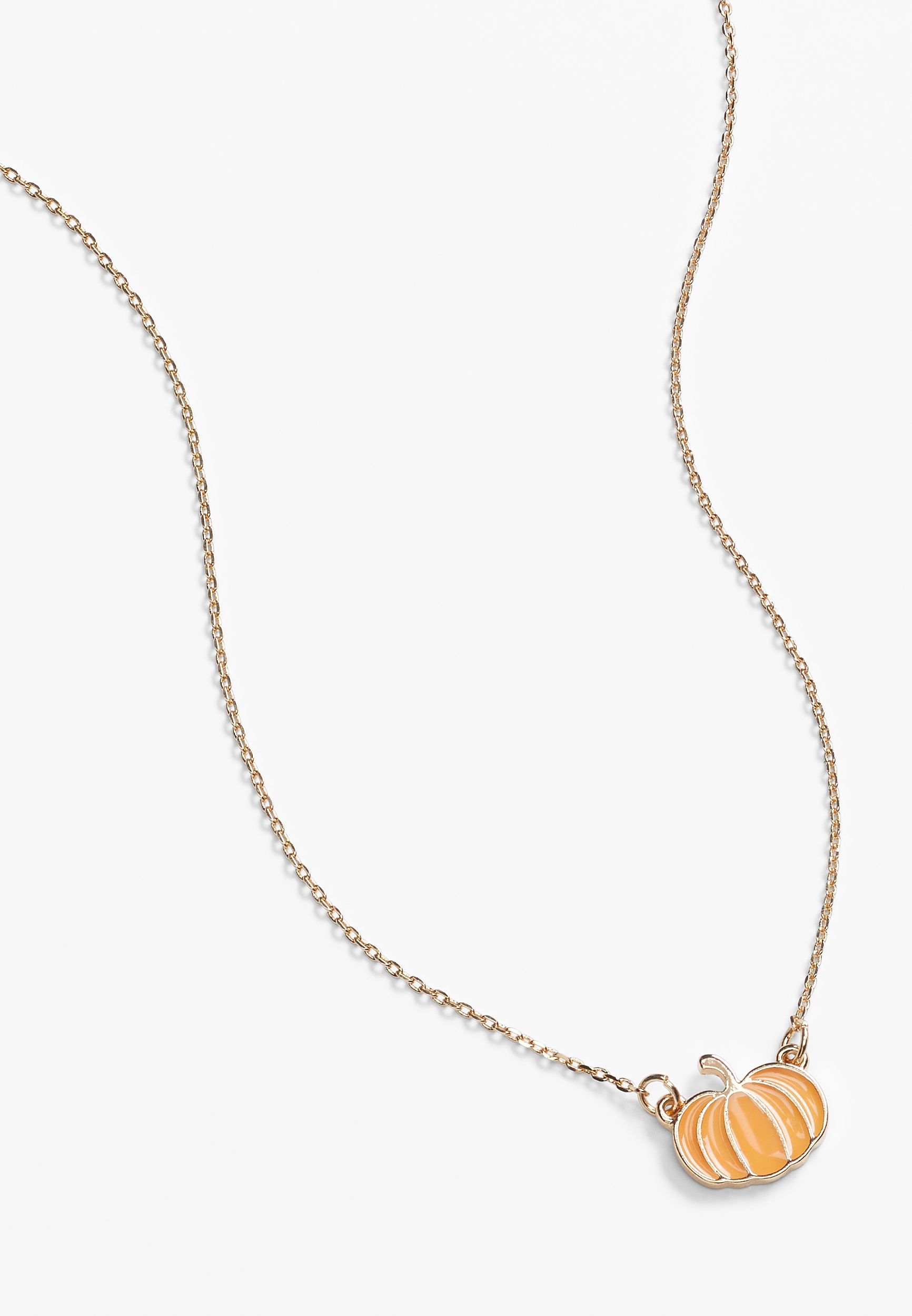 Pumpkin Necklace, , large