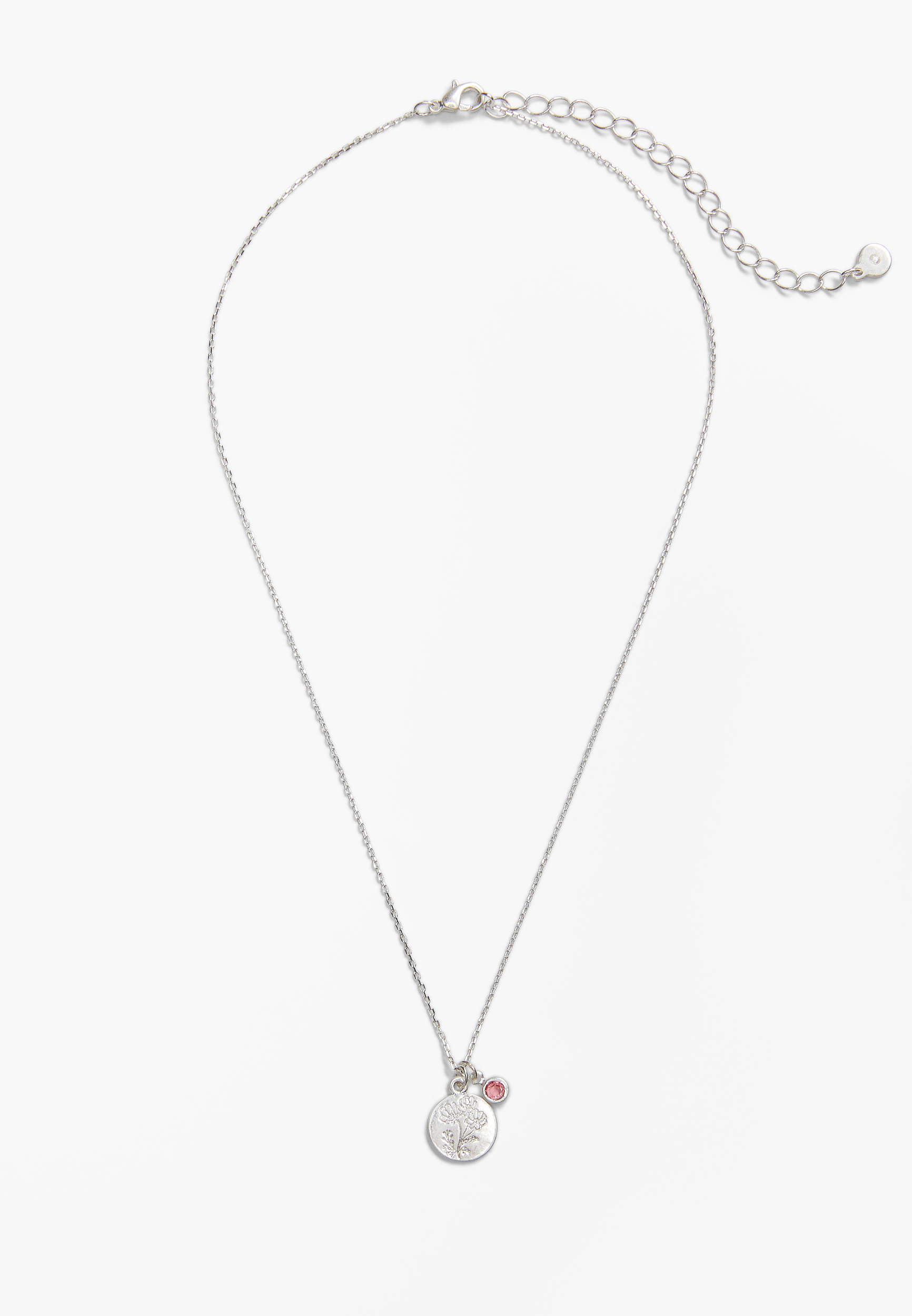 October Birthstone Necklace, , large