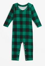 Infant Holiday Ski Lodge Family Pajama Onesie, C8779, small