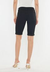 KanCan&trade; Mid Rise Rolled Hem 11in Bermuda Short, C106, small