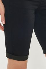 KanCan&trade; Mid Rise Rolled Hem 11in Bermuda Short, C106, small