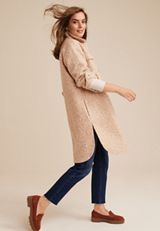 Sherpa Longline Shacket, C4750, small
