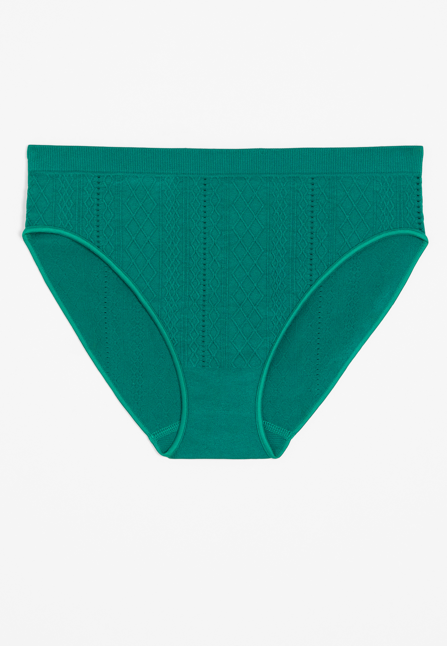 True Stretch Seamless Cable Knit Bikini Panty