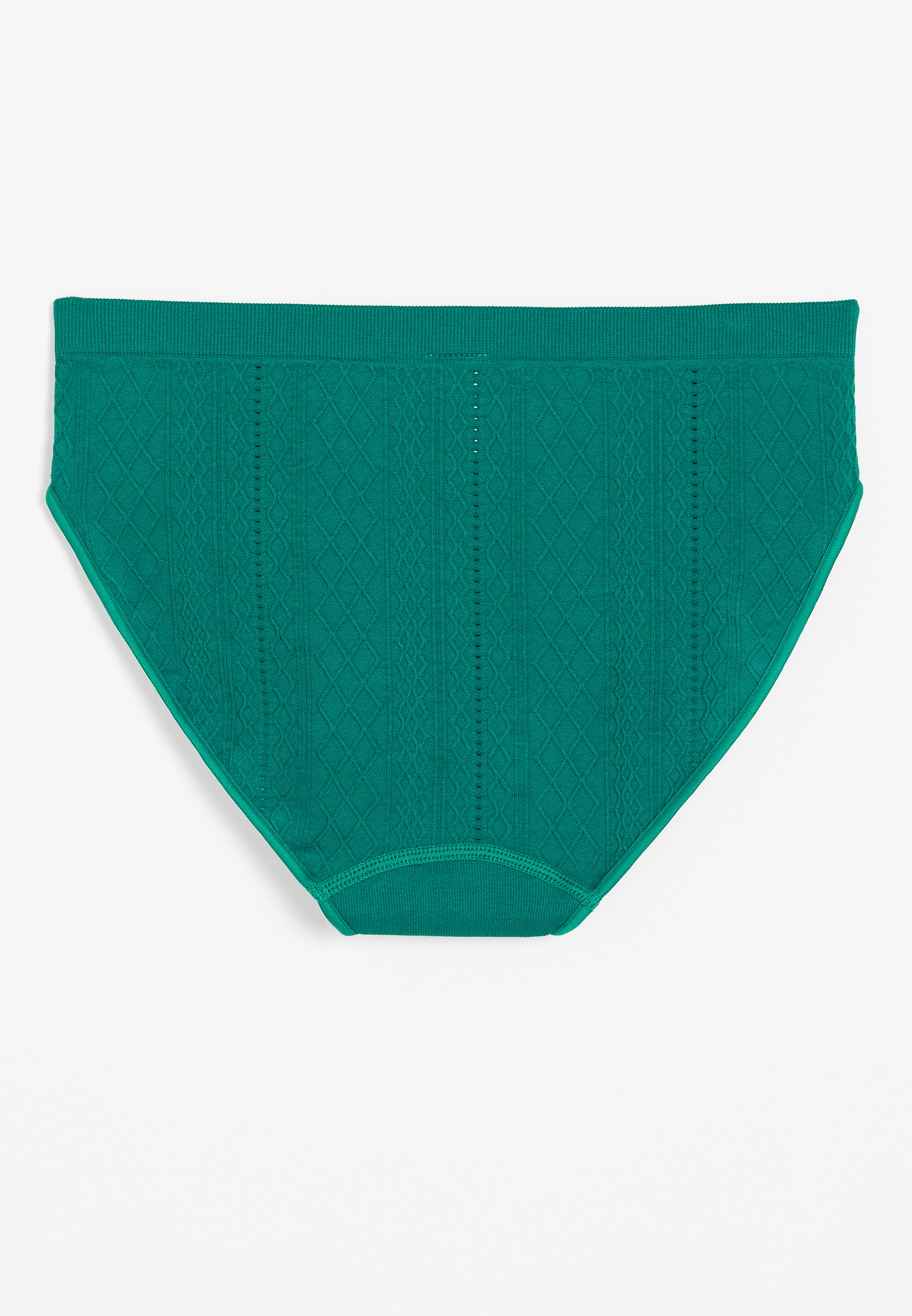 True Stretch Seamless Cable Knit Bikini Panty