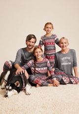 Hibernating Fair Isle Family Pajamas, C3407, small