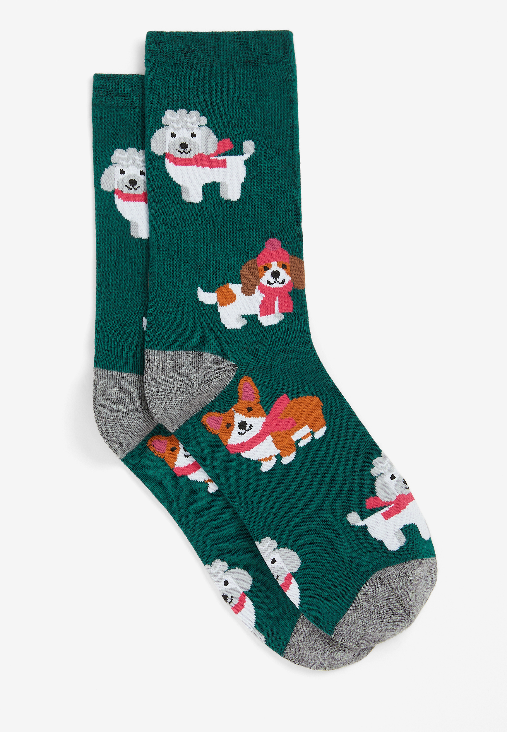 Winter Dogs Crew Socks | maurices