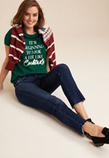 Its Beginning To Look A Lot Like Cocktails Graphic Tee, C3895, small