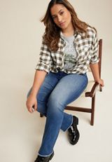 Plus Size National Lampoon Graphic Tee, LIGHT HEATHER GRAY, small