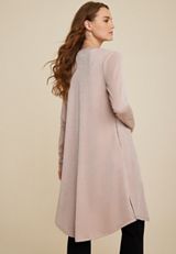 Blush Metallic Duster Cardigan, C9080, small