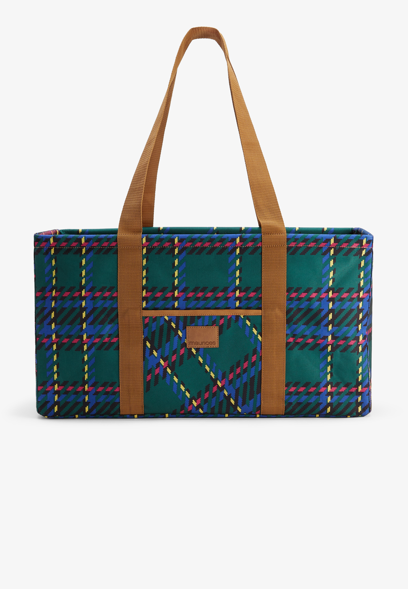 Plaid Utility Tote | maurices