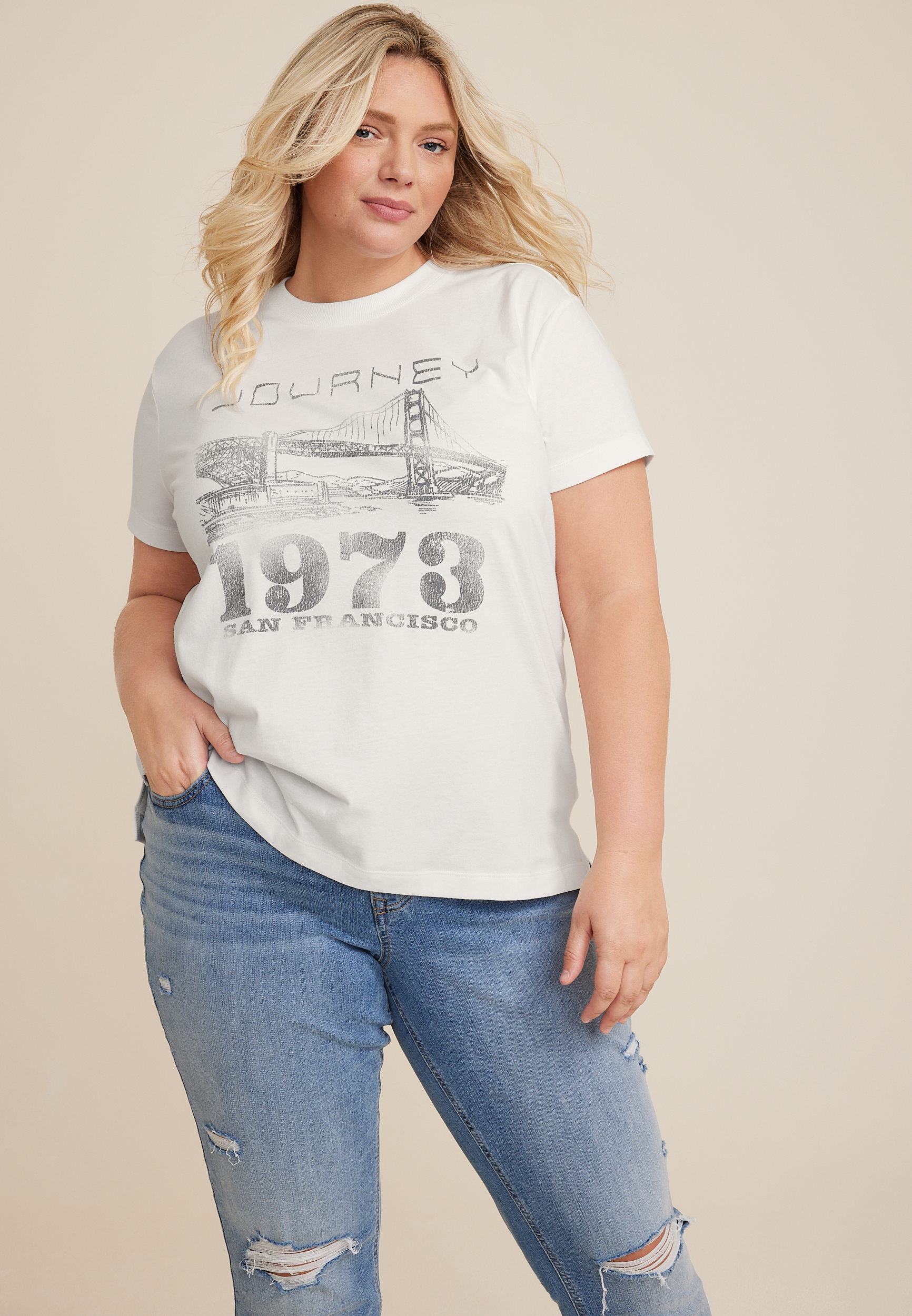 Journey t 2025 shirt women's