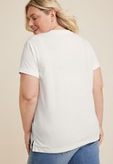 Plus Size Journey Vintage Graphic Tee, C4673, small