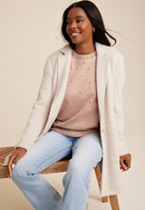 Rhinestone Embellished Sweatshirt, C9080, small