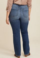 Plus Size Everflex&trade; Curvy High Rise Slim Boot Jean, C258, small