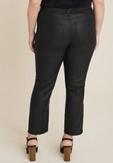 Plus Size edgely&trade; High Rise Color Coated Slim Straight Ankle Jean, C106, small