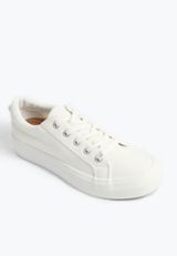 SuperCush Kyra Platform Lace Up Sneaker, WHITE, small