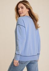 Crew Neck Sweatshirt, C9249, small