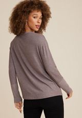 24/7 Victoria Long Sleeve Tee, BROWN ARROW, small