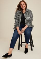 Plus Size 24/7 Victoria Long Sleeve Tee, C106, small