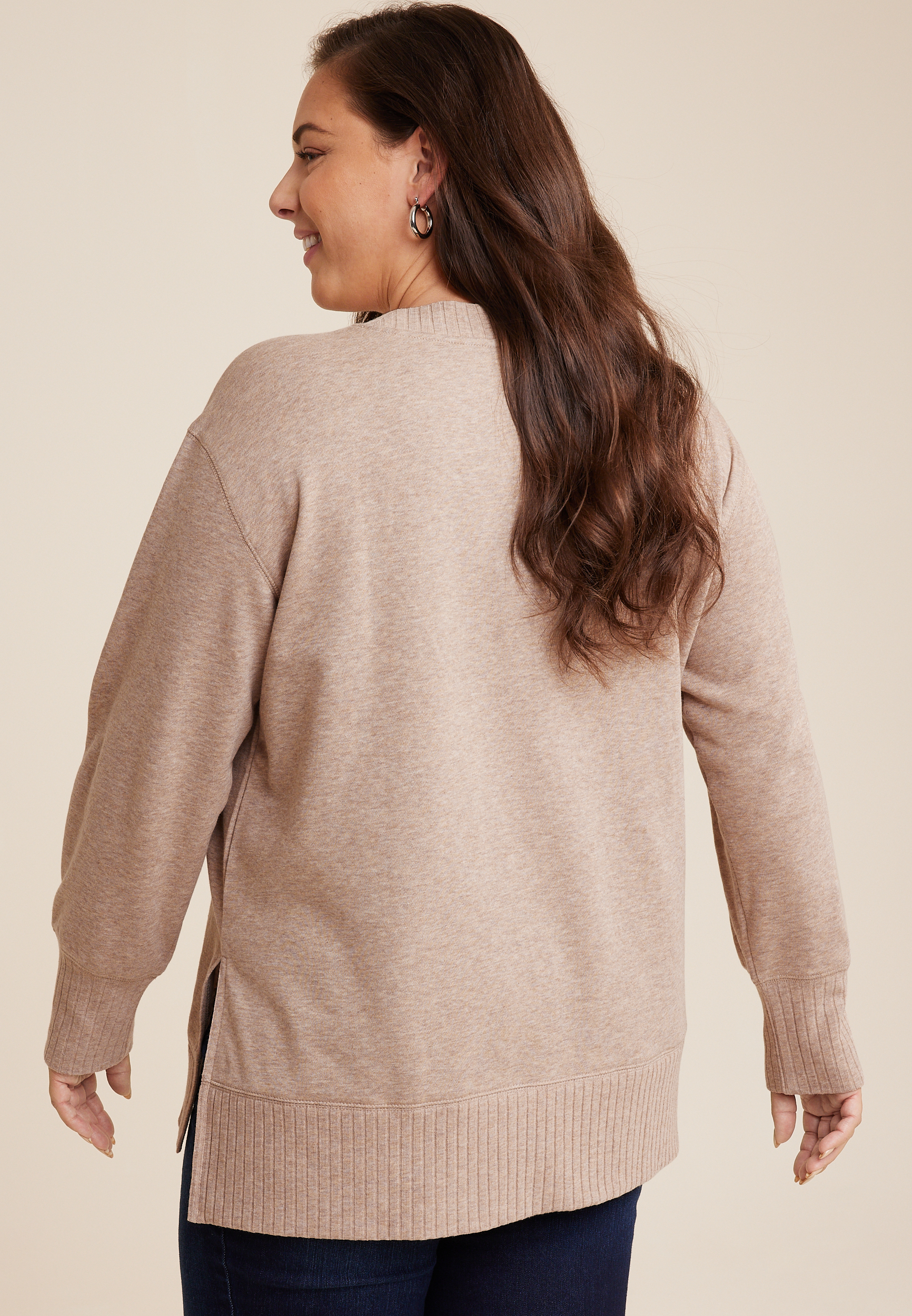 Plus Size Willowsoft Sweatshirt, C1923, large