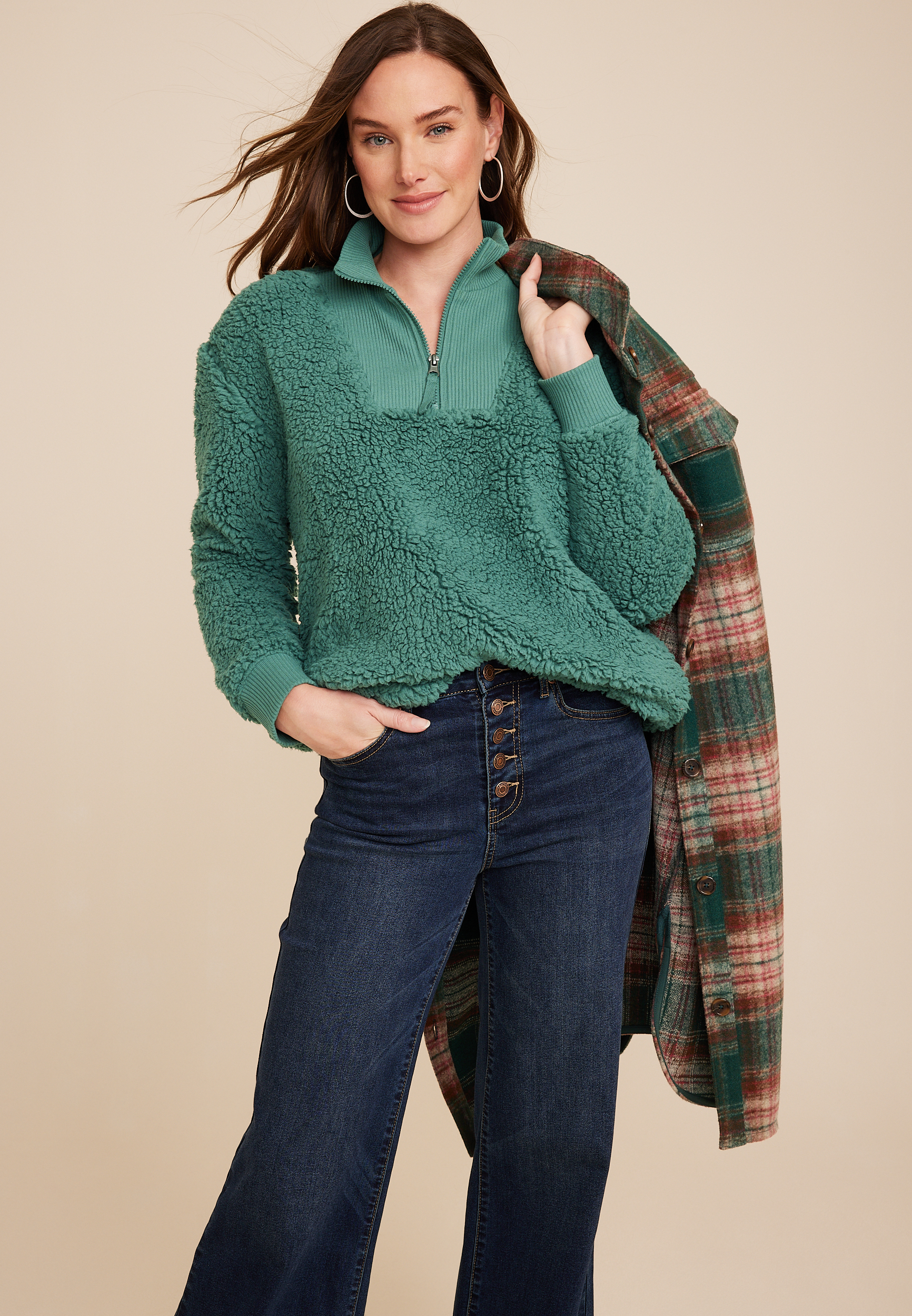 Teddy Sherpa Sweatshirt