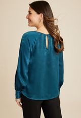 Fallon Satin Blouse, C9266, small