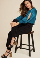 Fallon Satin Blouse, C9266, small