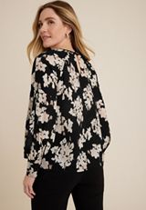 Fallon Ikat Print Blouse, C1756, small