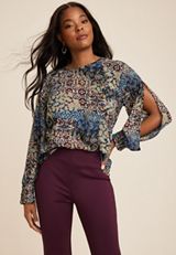 Fallon Patchwork Blouse, C1756, small